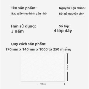 BONINGYU | Cuộn Giấy Lau Tay Dày 9000 Miếng