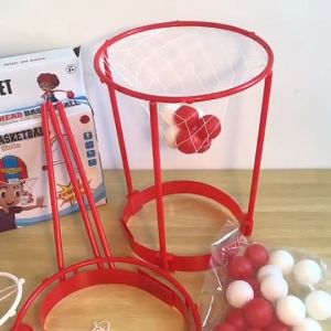 Basketball Ring Anak Dewasa Mainan Basketball Game Bola Basket Top Of The Head Shooting Ball Unik Permainan Olahraga Untuk Interaksi Parent -Child/Pembangunan Kelompok Perusahaan