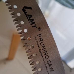 เลื่อยตัดกิ่งด้ามยางต่อได้ ปลายโค้ง 15 นิ้ว ยี่ห้อ LAMY