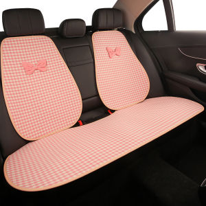 ที่นั่งรถยนต์แบบซ้อนชั้น เคลือบยางพารา ป้องกันรอยยับ ป้องกันการซีดจางของผ้า เหมาะกับทุกฤดูกาล เข้ากันได้กับทุกรุ่นรถยนต์