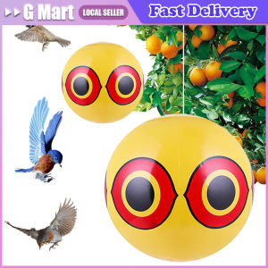 40CM Bird Repellent Scare Eye Balloons Pigeons Woodpecker Bird Repellent Courtyard Orchard Anti-Bird Balloon for Garden Outdoors