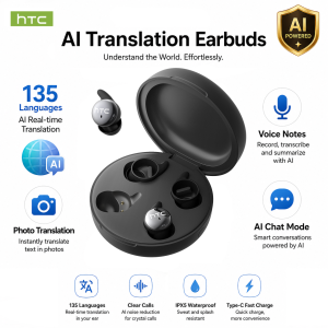 HTC NE90 Wireless Bluetooth Sleep Headphones Long Battery Sleep Aid for Side Sleepers Light Sleepers Insomnia