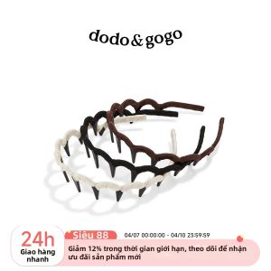 DODO.GOGO | Băng Đô Cao Có Răng Để Rửa Mặt