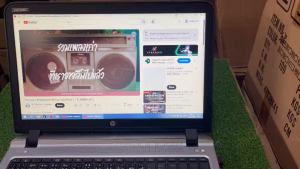 โน๊ตบุ๊ค มือสองสภาพดี HP ProBook 450 G3 lntel (R) Celron Cpu 3855 U 1.60 Ghz 1.61 Ghz RAM 4-8 Gb HDD 500 Gb มีกล้องหน้า