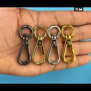 High-End Bag Buckle Accessories Ring Plate Buckle Chain Bag Pull Ring Buckle Hook Bag Holders Lobster Buckle Bag Strap Bag Chain Spring Buckle Keychain Crossbody Bag Luggage Buckle
