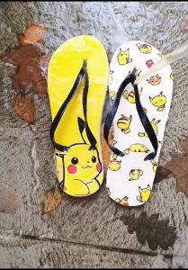 [SANDAL JEPIT V2] PIKACHU (PIKACHU) JEPITNATION Sendal Jepit Cowo Pria Wanita Perempuan Dewasa Anak Balita Sandal Santai Sendal Spons Bukan Karet flip flop Antislip dijamin v2