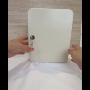 60Key Slots Metal Cabinet Key Holder Box Metal Key Box Wall Home Storage Box Kotak Kunci