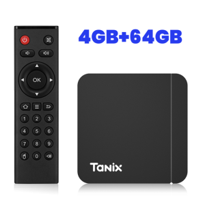 Tanix | Tanix W2 Android11 TV Box Amlogic S905W2 Quard-core 16/32/64GB AV1 BT 2.4G&5G Dual Wifi 4K HD Home Media Player Set-Top-Box