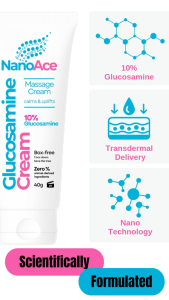 NanoAce 10% Glucosamine Cream – Targeted Joint & Mobility Support