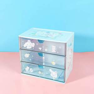Sanrio Stationary Make-up Toiletries Storage Holder | Children Kawaii Trinket Box | Cinnamoroll MyMelody Pompompurin