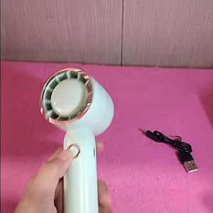 N157  ORI KIPAS ANGIN GENGGAM TURBO FAN PORTABLE MINI RECHARGEABLE USB TYPE C KIPAS ANGIN MINI SENYA