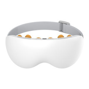 Eye Massager with Cooling 12 Vibration Node Rechargeable Relaxation Eye Care Device with Bluetooth for Puffiness Improve Sleep