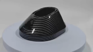 <GK> Đối với Honda PCX160 21-22 mẫu sửa đổi đặc biệt ống xả đuôi bảo vệ bìa Vật liệu sợi carbon 13 * 95 * 55cm