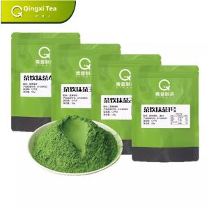 QINGXI | Matcha Powder Ingredient for Coffee Beverage Ice Cream Baking 100g