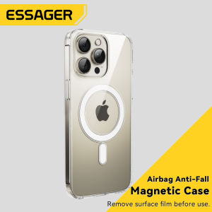 Essager Transparent TPU Phone Case Compatible with iPhone 15 14 13 Pro Max iPhone Covers Slim Shockproof