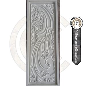 Cetakan Masif CNC Gypsum/Beton Motif Ornamen Ukuran 30x90 bahan spons eva