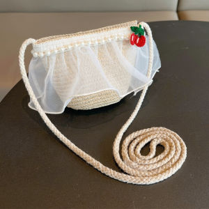 ENEN | Girls Summer Sun Hat with Bow and Ruffled Edge Set