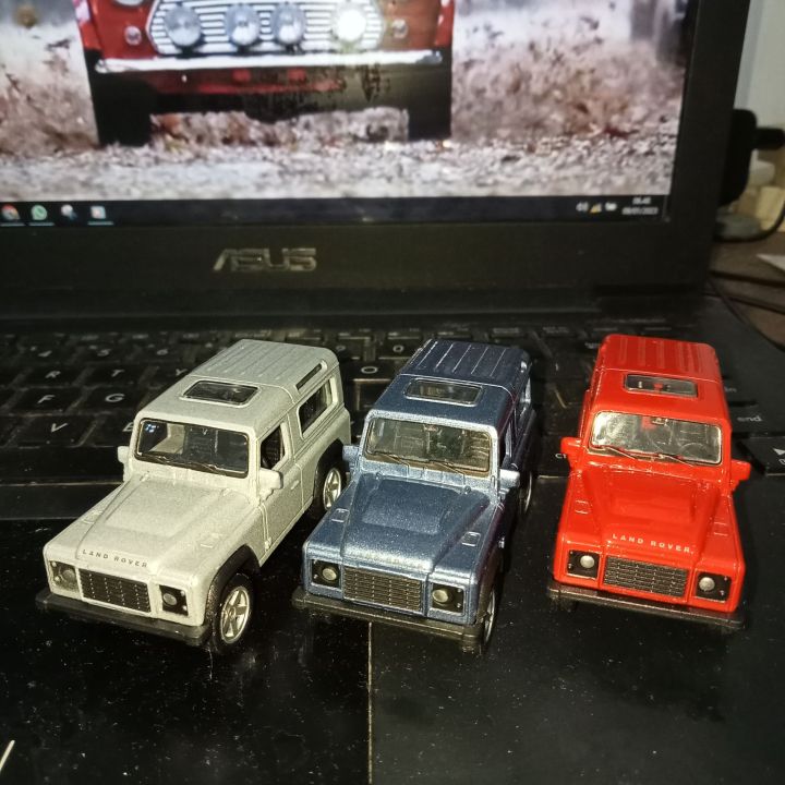 RARE Land Rover Defender 90 Ban Karet Landy Off Road Jeep Offroad Welly ...