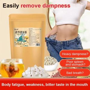 ✨1/2Pcs[Non-Heritage Ancient Recipe] Poria and Coix Seed Tea for Dampness Elimination 30pcs/Box 茯苓红豆薏米茶养生茶✨