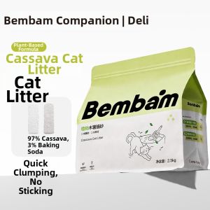 deli | Quick-Clumping Low Odor Plant-Based Cat Litter 10kg