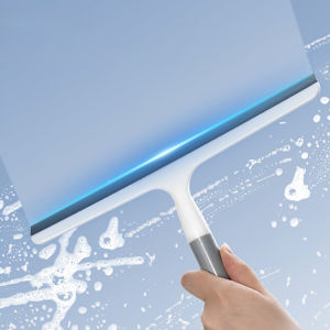 Glass Cleaning Artifact Household Wiper Bathroom Countertop Mirror Window Cleaning Tool Magic Silicone Scraper Window Cleaner