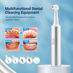 Electric Dental Scaler Toothbrush Stain Plaque Remover Tooth Polisher Remove Smoke Stains Tartar USB Rechargeable