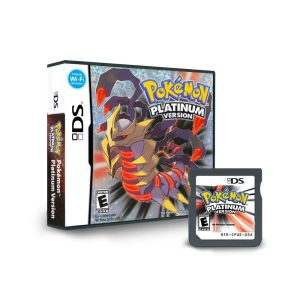 Bandai | Thẻ Trò Chơi Pokemon NDS Dành Cho 3DS/2DS/DS - Thẻ Trò Chơi Sưu Tầm SoulSilver/HeartGold/Platinum Black Dành Cho Sở Thích & Quà Tặng