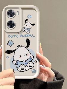 Oppo A77S 4G Version Anti-Fall Soft Silicone Protective Case A57S A77 4G/5G International Edition Personalized Creative Cartoon Cute Couple New Model