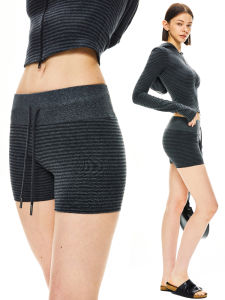 Quần Short Thể Thao KVKV Co Giãn Có Dây Rút Lưng Rộng Quần Tập Yoga Thường Ngày Quần Bó Quần Bó Quần Bó Chất Liệu Cotton Và Polyester