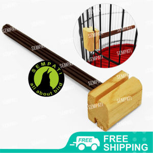 SEMPATI Tangkringan Samping Kayu Sonokeling Serut Tangkringan Sangkar Kandang Burung Pleci Ciblek Kolibri Konin Sogon Dan Burung Kecil Pijakan Kaki Burung