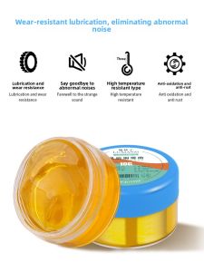 Liu Fairy Computer Notebook Cooling Fan Lubricating Oil Solid State Bearing Case Grease for Hardware Peripherals