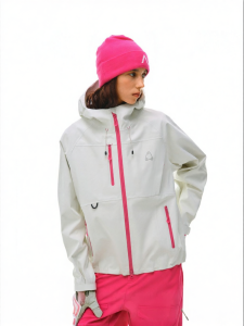 FPA | Colorblock Short Hooded Womens Jacket for Outdoor Activities