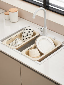 DOLANX | Expandable Kitchen Drain Basket for Fruit and Vegetable