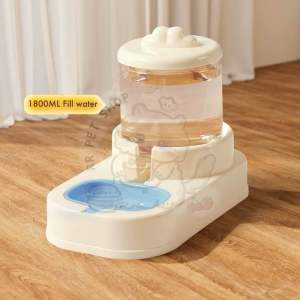 Pet Automatic Feeder Dog Cat Water Dispenser Pet Supplies Anjing Kucing Makanan Food Auto Drinker Water Bowl