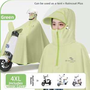 ZHENGYU | Rainstorm Protection Full-body Long Raincoat for Motorcycle and Electric Bike Rider