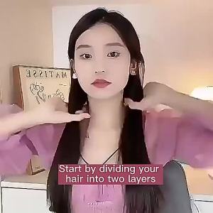 Feelyo Automatic Hair Curler Styling Stick 360 Rotating Iron Professional Hairdressing Salon