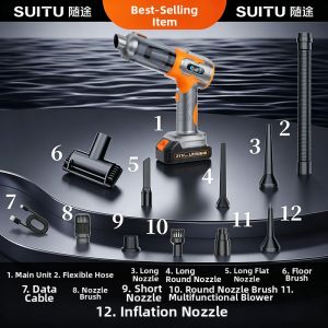 Wireless High Suction Portable Car Vacuum Cleaner