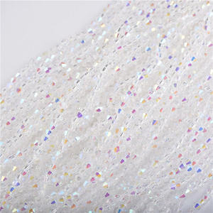 DIY String Beads Materials High Flash Imitation Crystal 4mm Tipped Bead Bridal Head Hair Accessories Earring Bracelet Necklace Braided Ring Accessories