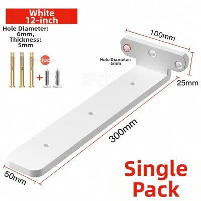 Invisible Triangular Wall Shelf Support Bracket