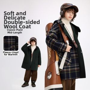 Ask Junior | Warm Double-Sided Childrens Coat