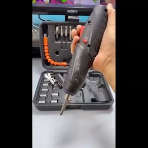 WESTIN MESIN BOR CORDLESS MINI 47PC / BOR MIN LISTRIK / OBENG ELEKTRIK TANGAN PORTABLE TANPA KABEL / BOR ELEKTRIK