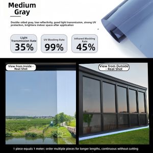 Jiaxun | Sunscreen Insulation Anti-peep Light Blocking UV Resistance Window Film