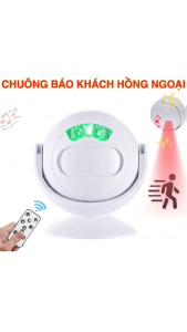 Chuông Báo Khách Cảm Biến Chuyển Động SF23 - Báo Khách Đến Báo Động Chống Trộm Chuông Cửa Tiện Lợi