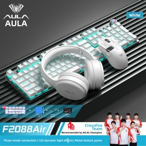 AULA | Triple-Mode Wireless Mechanical Keyboard 108 Key Mouse Set