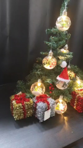 อุปกรณ์ตกแต่งต้นคริสต์มาส ของประดับต้นคริสต์มาส ลูกบอลคริสต์มาส รุ่น 4280 4281 4282 4283