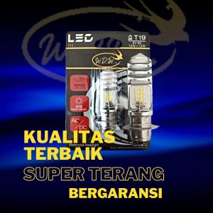 LAMPU LED 6TITIK 2SISI WDW T19 BEBEK DAN METIC DIJAMIN SUPER TERANGNYA