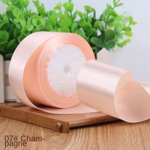 25Yards/Roll Silk Satin Ribbons Wedding Birthday Party Decorative Christmas Belt DIY Crafts 6mm 10mm 15mm 20mm 25mm 40mm 50mm