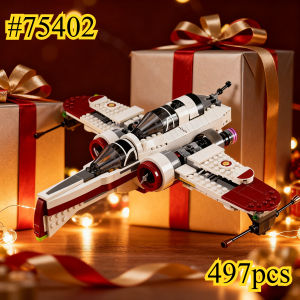 Space Warrior Aircraft 75402 Building Blocks Sets Compatible with Legoed Particles Suitable for Christmas Gifts 497pcs