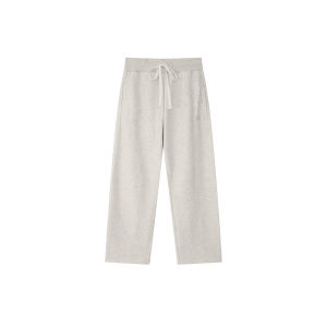 Fearless East Lazy Straight Leg Long Pants Loose Casual Sports Basic Fitness Minimalist Solid Color Slimming Autumn Style