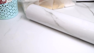1000cm x 60cm Marble PVC Waterproof Oilproof Heat Resistant Wallpaper Kitchen Cabinet Bathroom Countertop Contact Paper Self Adhesive Wall Sticker